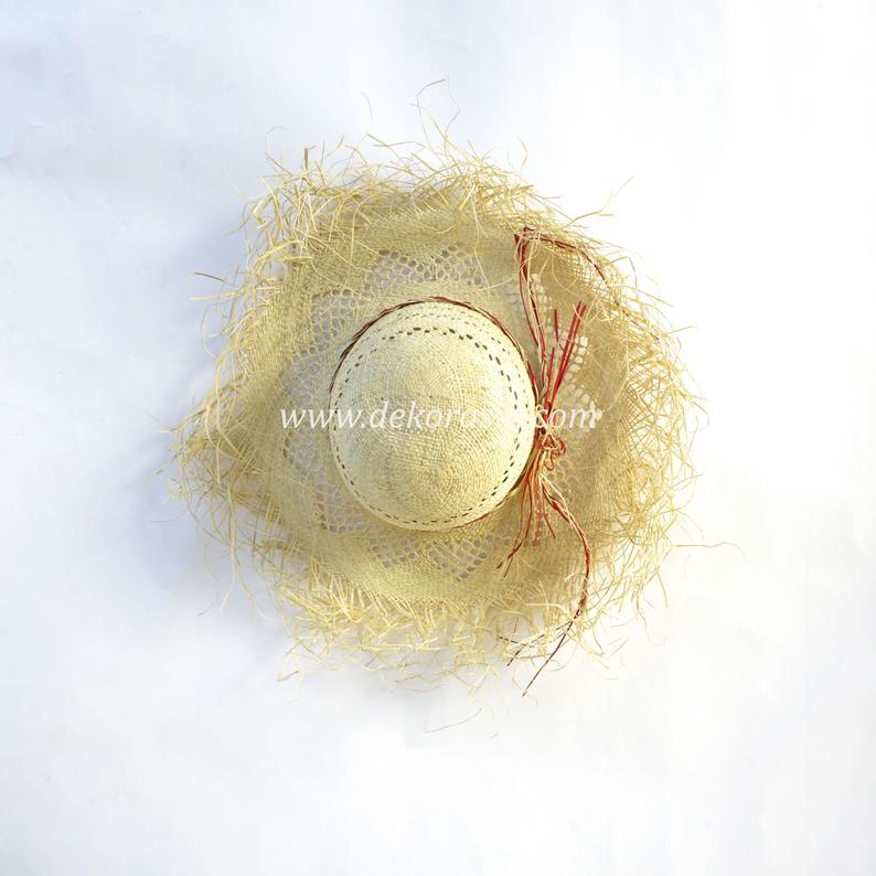 Women Summer Hat With Color Ropes Beach Hat Straw Women Hat Sun Hat | Woven Hat | Free Shipping